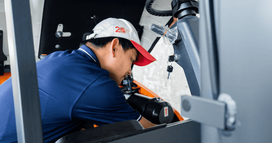 Van bị nóng quá mức khi hoạt động