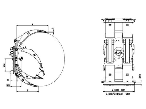 Bộ kẹp cuộn tròn ZJ22H-A1