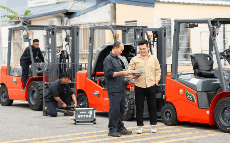 Hướng dẫn bảo dưỡng hệ thống làm mát xe nâng