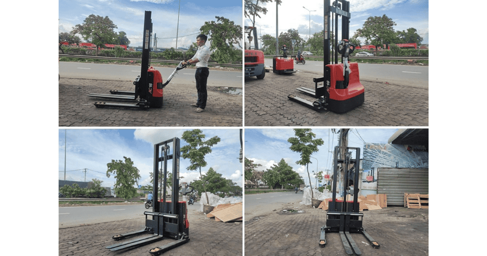 Xe nâng không di chuyển được hoặc bị kẹt bánh xe
