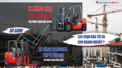 SO SÁNH XE NÂNG HELI VÀ XE NÂNG HANGCHA: LỰA CHỌN NÀO TỐI ƯU CHO DOANH NGHIỆP?