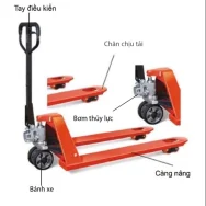 Xe nâng tay cơ khí Heli
